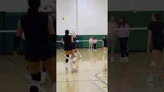 Slide kill never gets old 🐐 #volleyball #vla #vlavolleyball #womenssports #provolleyball #sports