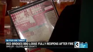 Red Bridges BBQ Lodge fully reopens after fire