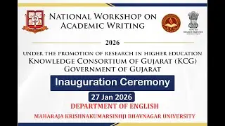 Inaugural Ceremony | National Workshop on  Academic Writing | English -MKBU | 27 Jan 2026