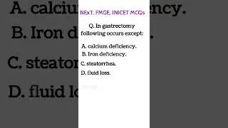 NExT, FMGE, INICET ,NEETPG MCQs and PYQs #surgeryprep  #inicet #shorts  #neetpg #medicosQ