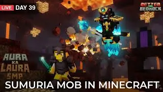 LIVE DAY 39 🔥 Nether Final Boss Fight | Last Eye & Trophy | End Portal Unlock 😱 | Aura Ka Laura SMP