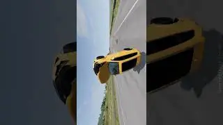 Part 2💥 Slow Motion Flip Ramp😱 vs Vehicles | Crash Test | BeamNG.drive#beamngdrive#shorts#gaming#car