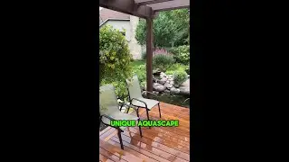 Уникальный современный пруд в стиле акваскейп от @TEAMAquascape