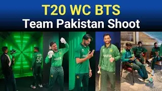 BTS 🔴 Team Pakistan Shoot For T20 World cup 2026 | Babar, Shaheen, Fakhar, Saim at Photoshoot