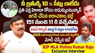 BJP MLA Vishnu Kumar Raju Exclusive Interview Present AP Political Trends | Pawan Kalyan | SahithiTv