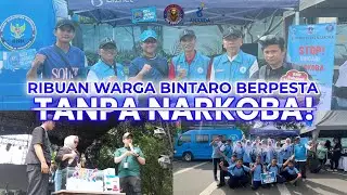 RIBUAN WARGA BINTARO BERPESTA TANPA NARKOBA! ✨