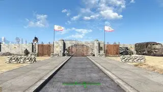 Shady Sands NCR from Fallout 2 rebuilt in Fo4 - Fallout 4 settlement build