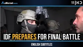 Givati Brigade Trains for Gaza City Invasion in Urban Warfare Drill | KAN 11