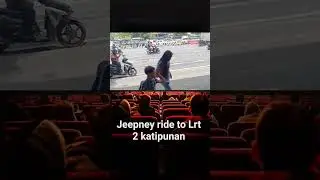 jeepney ride from marikina to Lrt 2 katipunan station #marikinacity #marikina #travel #lrt2
