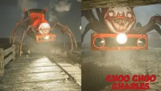 THE END OF MONSTER TRAIN CHARLES SECRET LOCATION NEW MAP ( CHOO CHOO CHARLES 2)
