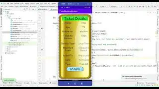 Online Ticket Booking System Project | Android and Website Project for College Students Free project