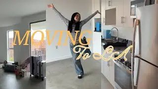 Moving to Los Angeles + Empty Apartment Tour 📦🔑