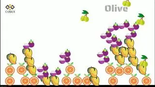 Learn Fruits Names in English | Fruits | List of Fruits | Name of Fruits - Starting with M,O