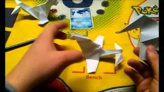 Easy PokeGami Pokemon Origami #086 Jurob / Seel with 1 cut Ger