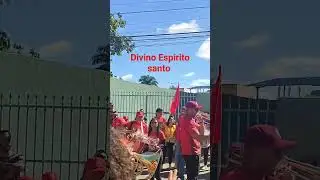 Divino Esp&iacute;rito Santo passando lar dos idosos #catolico #df #divino #divinoespiritosanto #f&eacute; #igreja