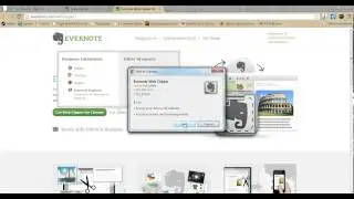 Как установить Evernote Web Clipper в браузер Google Chrome