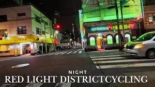 【4K Live】Tokyo Deep Night Cycling | Yoshiwara to Uguisudani: Red Light District Ride
