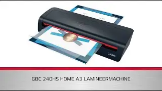 GBC 240HS Home Office A3 Lamineermachine - Productvideo (NL)