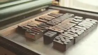 Ink Artifact Letterpress Process