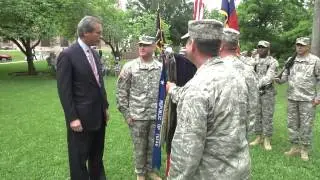 141st Infantry Commemorates Rich History (First Official Texas Army Unit)