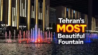 ✨ Iran Mall Musical Fountain | A Stunning Light & Music Show 💦🎶