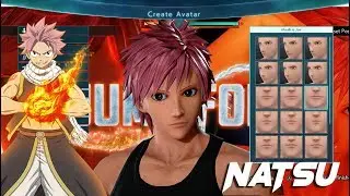 How To Create Natsu Dragneel ( Fairy Tale) in Jump Force