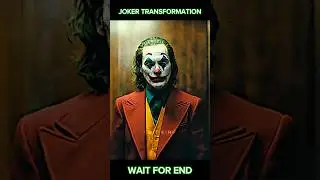 Joker🤡 Transformation | Status | 4k Hd | Edit🔥#shorts #dc #joker