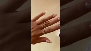 Celestial sun & moon ring set🌞🌛