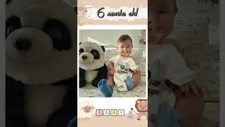 baby one year #babymilestones #babygrowth