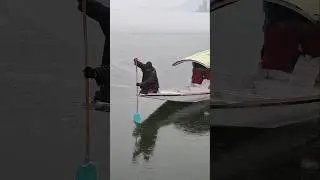 Frozen Dal lake #shorts #srinagar #lake #gulmarg #kashmir #pahalgam #sonmarg #jammu #katra #snow