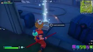 Collect the Foundation's launch records at Sanctuary in Fortnite vibin quest