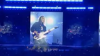Rob and Kirk @metallica  jam. INXS and The Angels. Adelaide, Australia 5/11/25 