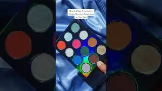 Black Moxy Trippy Shroom Palette Swatches on Tan Skin #indiemakeup