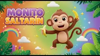 SingKids en Espa&ntilde;ol / &ldquo;Monito Saltar&iacute;n 🐒 | Canci&oacute;n Infantil Divertida y Educativa para Ni&ntilde;os&rdquo;