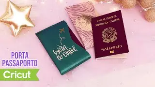 Cover Porta Passaporto in Finta Pelle | Cricut
