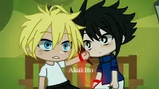 | Akai Ito || Modern AU Sasunaru