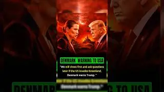 Denmark Waring to USA | #america #denmark #conflict