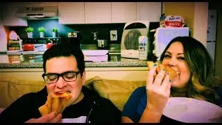 Eating Lunch with Adriane - Pizza with Antonio Aguilar!