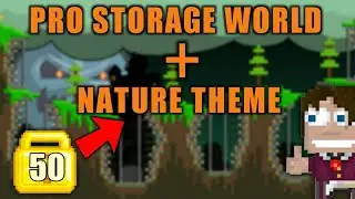 Создание профессионального хранилища данных в стиле природы | Growtopia