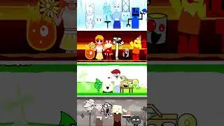 Cool As Ice VS Warm Like FIre VS Mild As Spring VS Dusty Like Air - incredibox | Comparison(New Mod)