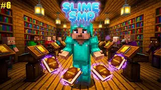 Gold Farm COMPLETE 🔥 + OP Enchanted Book Trading | Slime SMP #6