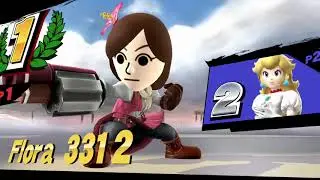 Throwdown LX #44 - BigLord (C. Falcon, Mii Gunner) vs Puto_Guilhas (Peach) - SSB4 WQF