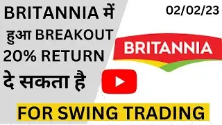 BRITANNIA में हुआ BREAKOUT/BREAKOUT IN BRITANNIA/TECHNICAL ANALYSIS/#trading #breakout