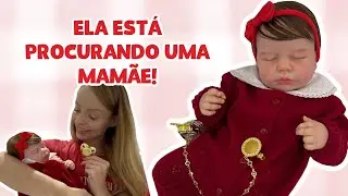 BEB&Ecirc; REBORN LOULOU PROCURANDO UMA MAM&Atilde;E 👶🏻❤️