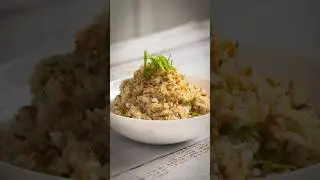 Quick Garlic Fried Rice #recipe #shorts