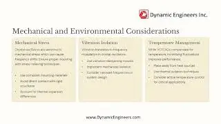 Dynamic Engineers Inc - Avoiding Common Design Pitfalls in VCTCXO Driven Circuits 08.14.25