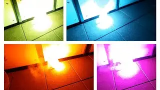 selfmade firework star tests