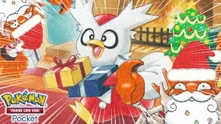 【ポケポケ】カ　ニ　ー　ク　リ　ス　マ　ス（キングラー＆デリバードデッキ）【紅蓮ブレイズ】