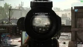 BF4 SR338. Semi Auto Sniper Rifle Accuracy....