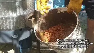 Pasirka, ma&scaron;ina za odvajanje ko&scaron;tica: &scaron;ljive, kajsije, jabuke...